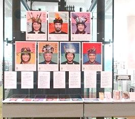 中央館「福知山の変」の展示の様子