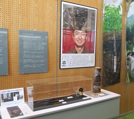 中央館「島原市」の展示の様子